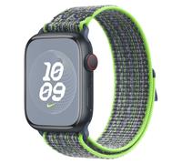 Apple Bracelet Nike Sport Loop Watch | 44/45/46/49 mm Bright Green et Blue Multicolore