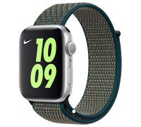 Apple Bracelet Nike Sport Loop Watch | 44/45/46/49 mm Hyper Crimson / Neptune Green Gris