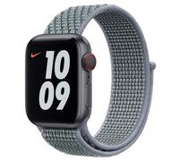 Apple Bracelet Nike Sport Loop Watch Series 1 t/m 11 / SE / Ultra (44/45/46/49 mm) Obsidian Mist Gris