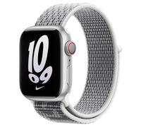 Apple Bracelet Nike Sport Loop Watch Series 1 t/m 9 / SE (38/40/41 mm) | Series 10 / 11 (42 mm) White / Black Multicolore
