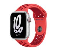 Apple Bracelet Nike Sport pour Watch | 38/40/41/42 mm Taille S/M Bright Crimson / Gym Red Rouge