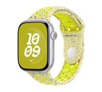 Apple Bracelet Nike Sport Watch Series 1 t/m 11 / SE / Ultra (44/45/46/49 mm) Taille M/L Volt Splash Jaune