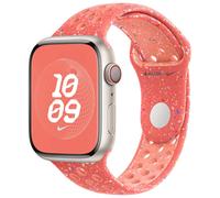Apple Bracelet Nike Sport Watch Series 1 t/m 11 / SE / Ultra (44/45/46/49 mm) Taille S/M Magic Ember Rose