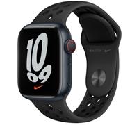 Apple Bracelet Nike Sport Watch Series 1 t/m 9 / SE (38/40/41 mm) | Series 10 / 11 (42 mm) Anthracite / Black Gris foncé