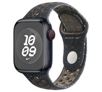 Apple MUUN3ZM/A accessoire intelligent à porter sur soi Bande Noir Aluminium, Fluoroélastomère
