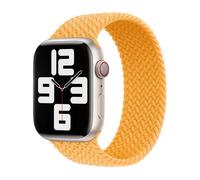 Apple Bracelet Solo tressé pour Watch | 38/40/41/42 mm Taille 4 Maize Jaune