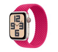 Apple Bracelet Solo tressé pour Watch | 38/40/41/42 mm Taille 5 Raspberry Rose