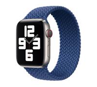 Apple Bracelet Solo tressé pour Watch | 38/40/41/42 mm Taille 9 Atlantic Blue Bleu