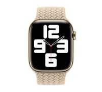 Apple Bracelet Solo tressé pour Watch | 44/45/46/49 mm Taille 2 Beige Beige