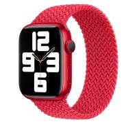 Apple Bracelet Solo tressé pour Watch | 44/45/46/49 mm Taille 3 (Product) Red Rouge