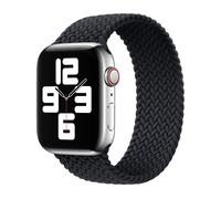 Apple Bracelet Solo tressé Watch | 38/40/41/42 mm Taille 2 Charcoal Bleu foncé