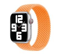Apple Bracelet Solo tressé Watch | 38/40/41/42 mm Taille 6 Bright Orange Orange