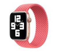 Apple Bracelet Solo tressé Watch | 38/40/41/42 mm Taille 9 Pink Punch Rose
