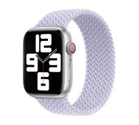 Apple Bracelet Solo tressé Watch | 38/40/41/42 mm Taille 9 Purple Fog Violet