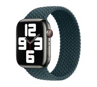 Apple Bracelet Solo tressé Watch | 38/40/41/42 mm Taille 9 Rainforest Vert