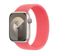 Apple Bracelet Solo tressé Watch | 44/45/46/49 mm Taille 10 Guava Rose