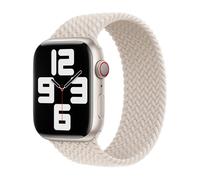 Apple Bracelet Solo tressé Watch | 44/45/46/49 mm Taille 12 Starlight Beige