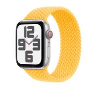 Apple Bracelet Solo tressé Watch | 44/45/46/49 mm Taille 7 Sunshine Jaune
