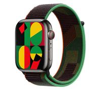 Apple Bracelet Sport Loop pour Watch | 44/45/46/49 mm Black Unity Noir