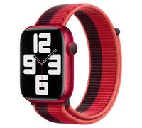 Apple Bracelet Sport Loop Watch | 44/45/46/49 mm Black / Red Rouge