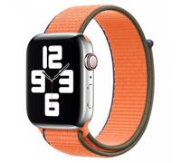 Apple Bracelet Sport Loop Watch Series 1 t/m 11 / SE / Ultra (44/45/46/49 mm) Kumquat Orange