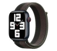 Apple Bracelet Sport Loop Watch Series 1 t/m 11 / SE / Ultra (44/45/46/49 mm) Taille XL Tornado Gray Multicolore