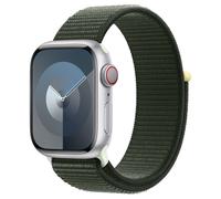 Apple Bracelet Sport Loop Watch Series 1 t/m 9 / SE (38/40/41 mm) | Series 10 / 11 (42 mm) Cypress Vert foncé