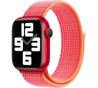 Apple Bracelet Sport Loop Watch Series 1 t/m 9 / SE (38/40/41 mm) | Series 10 / 11 (42 mm) Red et Colour Rouge