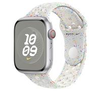 Apple Bracelet Sport Watch | 44/45/46/49 mm Taille S/M Pure Platinum Blanc