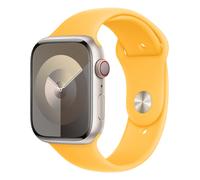 Apple Bracelet Sport Watch Series 1 t/m 11 / SE / Ultra (44/45/46/49 mm) Taille M/L Sunshine Jaune