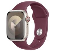 Apple Bracelet Sport Watch Series 1 t/m 9 / SE (38/40/41 mm) | Series 10 / 11 (42 mm) Taille S/M Mulberry Rouge foncé