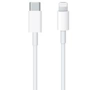 Apple Câble USB-C vers Lightning en emballage d'origine 'pre-owned' MFI 1 mètre Blanc