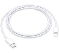 Apple Câble USB Second choix (emballage endommagé / manquant) USB-C® mâle, Connecteur Lightning 1.00 m blanc MM0A3ZM/A-B