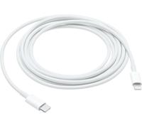 Apple Câble USB Second choix (emballage endommagé / manquant) USB-C® mâle, Connecteur Lightning 2.00 m blanc MW2R3ZM/A-B