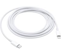 Apple Câble USB Second choix (emballage endommagé / manquant) USB-C® mâle, Connecteur Lightning 2.00 m blanc MQGH2ZM/A-B