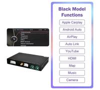 Apple Carplay, connectivité sans fil, Android Mirror Link, système CIC noir