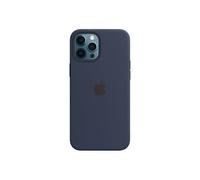 Apple - Coque de protection pour téléphone portable - avec MagSafe - silicone - marine profond - pour iPhone 12 Pro Max