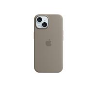 Apple Coque en Silicone avec MagSafe pour iPhone 15 - Argile