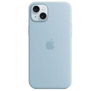 Apple - Coque de protection pour téléphone portable - compatibilité avec MagSafe - silicone - bleu clair - pour iPhone 15 Plus
