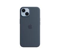 Apple - Coque de protection pour téléphone portable - compatibilité avec MagSafe - silicone - bleu tempête - pour iPhone 14