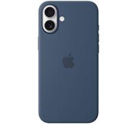 Apple Coque en silicone avec MagSafe pour iPhone 16 Plus – Denim