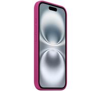 Apple Coque en silicone avec MagSafe pour iPhone 16 - Fuchsia