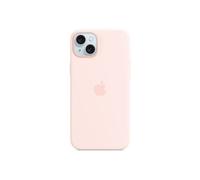 Apple - Coque de protection pour téléphone portable - compatibilité avec MagSafe - silicone - Rose clair - pour iPhone 15 Plus