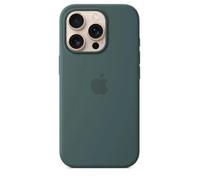 Apple - Coque De Protection Pour Téléphone Portable - Compatibilité Avec Magsafe - Silicone - Vert Lac - Pour Iphone 16 Pro