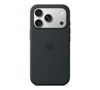 Apple Coque en silicone avec MagSafe iPhone 17 Pro Max Noir Noir