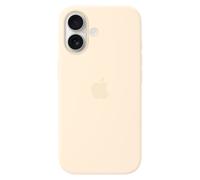 Apple Coque en silicone avec MagSafe iPhone 17 Vanilla Beige
