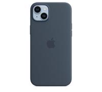 Apple Coque en Silicone avec MagSafe pour iPhone 14 Plus - Bleu Orage
