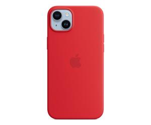 Apple Coque en silicone avec MagSafe pour iPhone 14 Plus - (PRODUCT)RED Apple (brand) iPhone 14 Plus