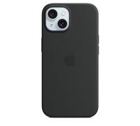 Apple Coque en Silicone avec MagSafe pour iPhone 15 - Noir