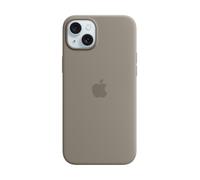 Apple Coque en silicone avec MagSafe pour iPhone 15 Plus - Argile Apple (brand) iPhone 15 Plus